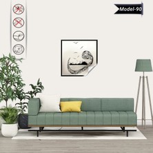 Akıllı Kağıt Statik Tutunma Özellikli Tablo - Poster Dini (Model- 90)