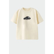 Monila Erkek Çocuk Pamuklu Araba Baskılı T-Shirt