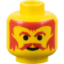 LEGO Minifigür Parçaları: Kafa: 3626PX122