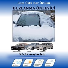 Breen Gri S Beden Buzlanma Önleyici, Araba Cam Üstü Kar Örtüsü, Su Geçirmez- Ön ve Yan Cam Koruma