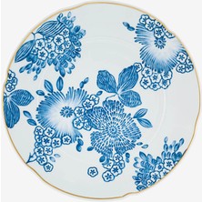 Vista Alegre Coralina By Oscar De La Renta Mavi Porselen Supla 33 cm