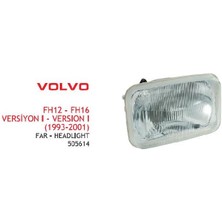 Far Volvo Kamyon FH12 FH16 1993-2001 Ayfar 505614 Sağ Yada Sol 1 Adettir.