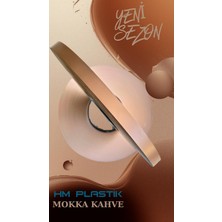 Hm Plastik Mokka Kahve Pvc Kenar Bandı 22X0.80 150 mt (Tutkalsızdır)