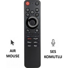 Zeyar Teknoloji Lg MR25GA Ses Komutlu Aır Mouse Sihirli Kumanda 55QNED86A6A Uyumlu