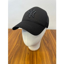 Hamze Ny Yankees Nakış Fileli Trucker Beyzbol Cap Şapka