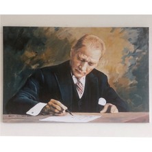 Atatürk Tablosu Kanvas Tablo