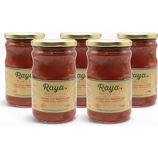 Raya Organik Organik Tatlı Biber Salçası 5'li Paket (610 G x 5)