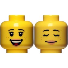 LEGO Minifigür Parçaları: Kafa: 3626PB1352