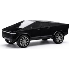 Kens Teknoloji Tesla Cybertruck Tasarımlı Bluetooth Hoparlör Güneş Panelli Arabalı Ses Bombası USB Tf Müzik Çalar