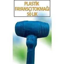 Eltos Kauçuk Tokmak Fayans Fayansçı Tokmağı Çekiç Seramik Karo Döşeme Parke Tadilat 50 Lik Siyah