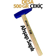 Trend Hause Çekiç Ahşap Saplı Sağlam Dayanıklı 500 gr Desa
