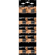Kapsulavm Duracell 20'li Kartela 1.5 V Alkalin Aa Kalem Pil (74)