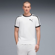 Puma T7 Ringer Erkek Beyaz Tişört (635242-02)