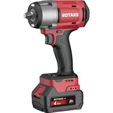 Rotake RTK-1180 1/2 Kömürsüz Çift Akülü Darbeli Somun Sıkma 1180 Nm
