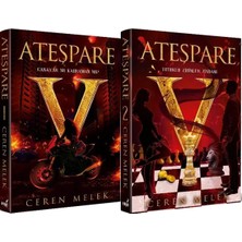 İndigo Kitap Ateşpare 1 Ciltli Canavar Mı Kahraman Mı? ve Ateşpare 2 Ciltli Tutuklu Zihinler Zindanı (Ceren Melek) 2'li Set
