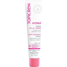 Topicrem Hydra Light Moisturizing Radiance Cream - Nemlendirici Bakım Kremi 40ML