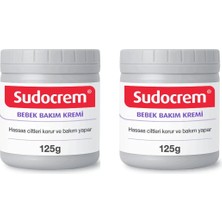 Sudocrem 125 gr 2'li Bebek Bakım Kremi Tüm Ciltler İçin Pişik Önleyici Koruma Sağlar