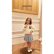 Lea Kids Kız Çocuk Bayramlık Trend Etek Bluz