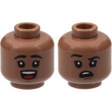 LEGO Minifigür Parçaları: Kafa: 3626PB2995