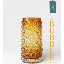 Ynsk Luxury | Bubble  | Ithal  Cam Vazo (23 Cm)