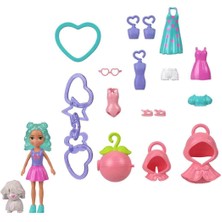 Polly Pocket Anahtarlık Süsleme Kiti Oyun Seti JKR46 - Açık Pembe Pelerinli JKR49