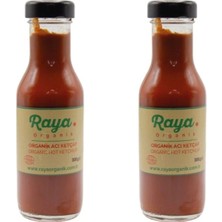 Raya Organik Organik Acı Ketçap 2'li Paket (300 gr * 2)