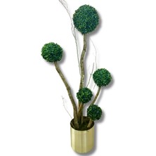 Yapay Ağaç 5 Li Şimşir Top 170 cm 30X30 Metal Saksı