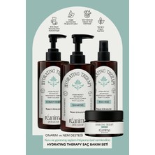 Réanima Hydrating Therapy Onarıcı Şampuan Saç Kremi Nemlendirici Maske Durulanmayan Saç Sütü Dörtlü Set