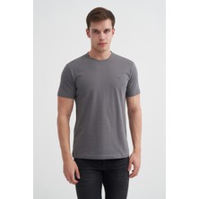 Cazador Basic Süprem Erkek T-Shirt  46230 Antrasit