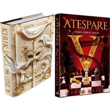 İndigo Kitap Kırık Inci 2 Ciltli ve Ateşpare 2 Ciltli Tutuklu Zihinler Zindanı (Ceren Melek) 2'li Set