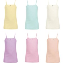 GMG Collection Baby Genç Kız Fitilli Boxer Atlet Set 10-11 Yaş