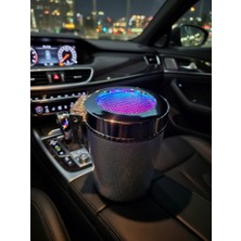 Decovio Araç Içi Işıklı Tarz Küllük 1 Adet Işıklı Küllük 10 cm