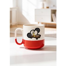 BB Design Kırık Yumurta Tasarımlı Seramik Baskılı Pro Kupa Bardak 330ML