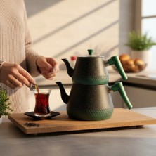 Bena Life Lüx Çift Renk Granit Çaydanlık Takımı