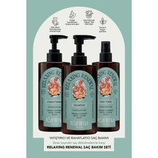 Réanima Relaxing Renewal Ferahlatıcı Şampuan Elektriklenme Karşıtı Krem Dökülme Karşıtı Tonik Bakım Seti