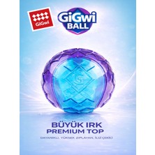 GiGwi Ball Originals Özel Dokulu & Sesli Köpek Oyun Topu - Tekli Paket - Orta & Büyük Irk - 7 cm