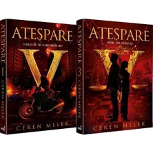 İndigo Kitap Ateşpare 1 Ciltli Canavar Mı Kahraman Mı? ve Ateşpare 3 Ciltli Kırık Yok Oluşlar (Ceren Melek) 2'li Set