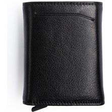 Kiğılı Mekanizmalı Deri Cüzdan