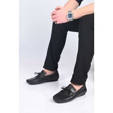 Bestello Bağcıksız Fiyonklu Poliüretan Taban Hakiki Deri Loafer 028-2060-26Y Erkek Ayakkabı