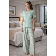 Pijapia Kısa Kol Kadın Pijama Takım 2911