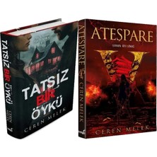 İndigo Kitap Tatsız Bir Öykü Ciltli ve Ateşpare 4,5 Ciltli Sonun Ötesinde (Ceren Melek) 2'li Set