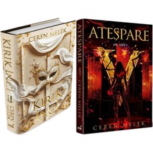 İndigo Kitap Kırık Inci 2 Ciltli ve Ateşpare 4 Ciltli Son Görev (Ceren Melek) 2'li Set