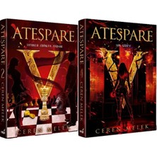 İndigo Kitap Ateşpare 2 Ciltli Tutuklu Zihinler Zindanı ve Ateşpare 4 Ciltli Son Görev (Ceren Melek) 2'li Set