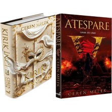 İndigo Kitap Kırık Inci 2 Ciltli ve Ateşpare 4,5 Ciltli Sonun Ötesinde (Ceren Melek) 2'li Set
