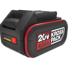 Kress KAB21 20VOLT 4.0AH. Li-Ion Kross Pack Profesyonel Yedek Akü