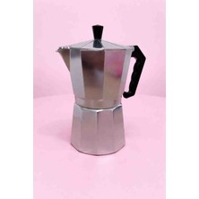 Prolite Retro Moka Pot 9 Cup Ev Ofis ve Kamp Kahve Çekirdeği Demliği