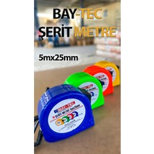 Bay-Tec Şerit Metre 5m x 25 mm