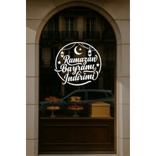 New Jargon Ramazan Bayramı Indirimi Cam Vitrin Yazısı – Bayram Kampanyası Stickerı