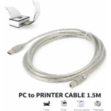 OEM Bilgisayar Için 1.5 M Yazıcı Kablosu