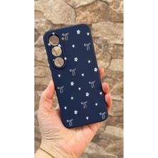 Vip Case Tecno Spark 40 Pro Uyumlu Mini Fiyonk Desenli Silikon Darbe Emici Klasik Korumalı Rubber Kılıf